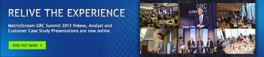 Relive The Experience GRC Summit 2013